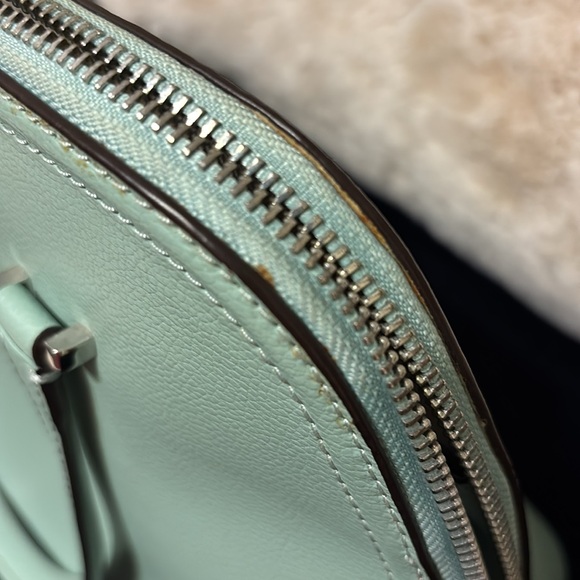 Kate Spade Authentic Mint Satchel Tote EUC see photos for measurements - Picture 16 of 16